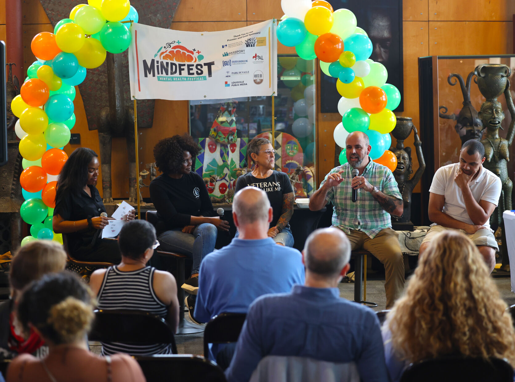 Mindfest panel discusses at event.JPG